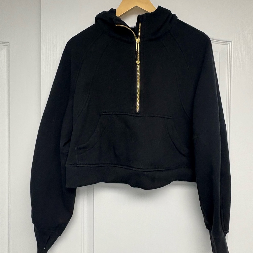 Lululemon Black Half-Zip Women's Sweater